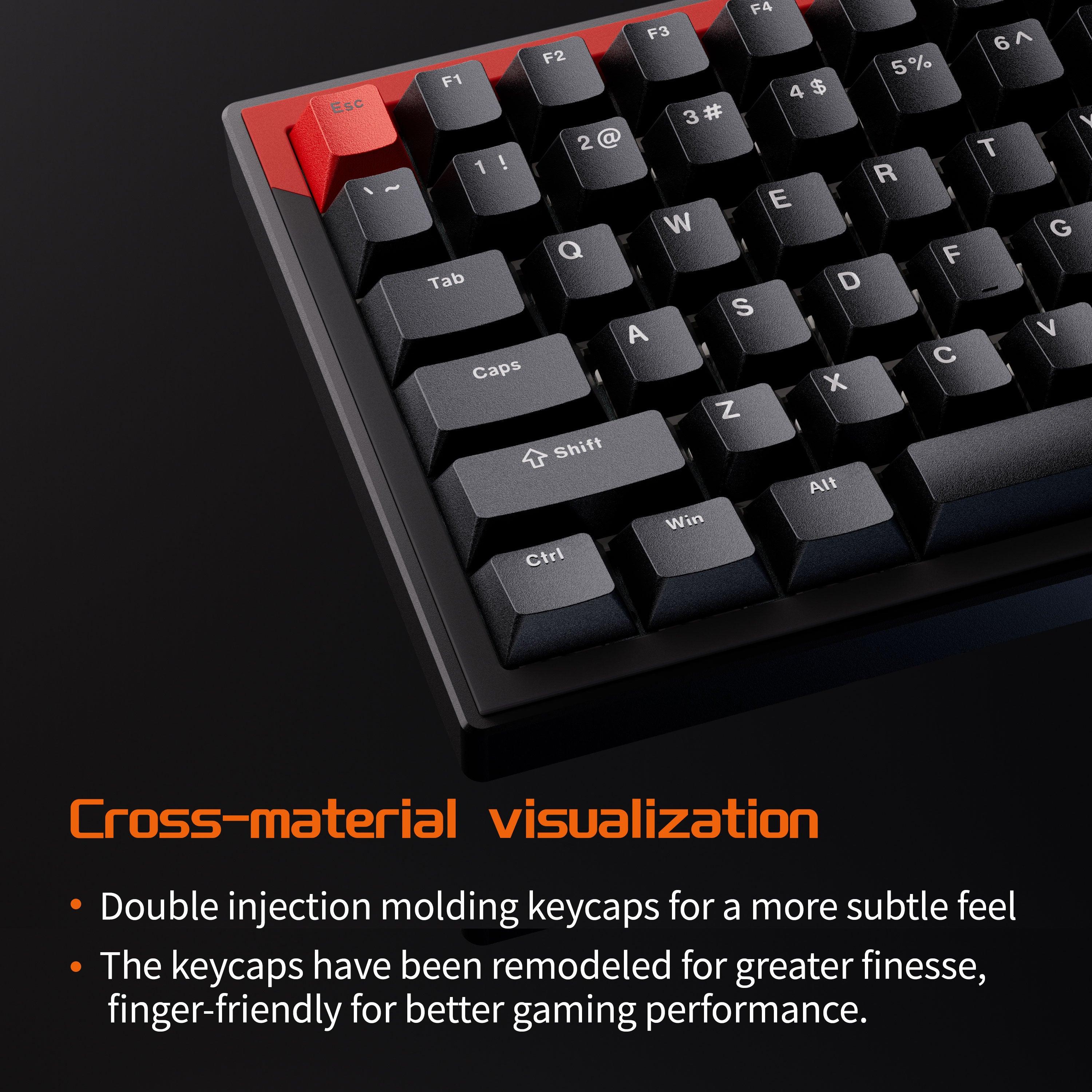 DrunkDeer G75 - Wired Actuation Distance Adjustable HE Magnetic Switch Keyboard