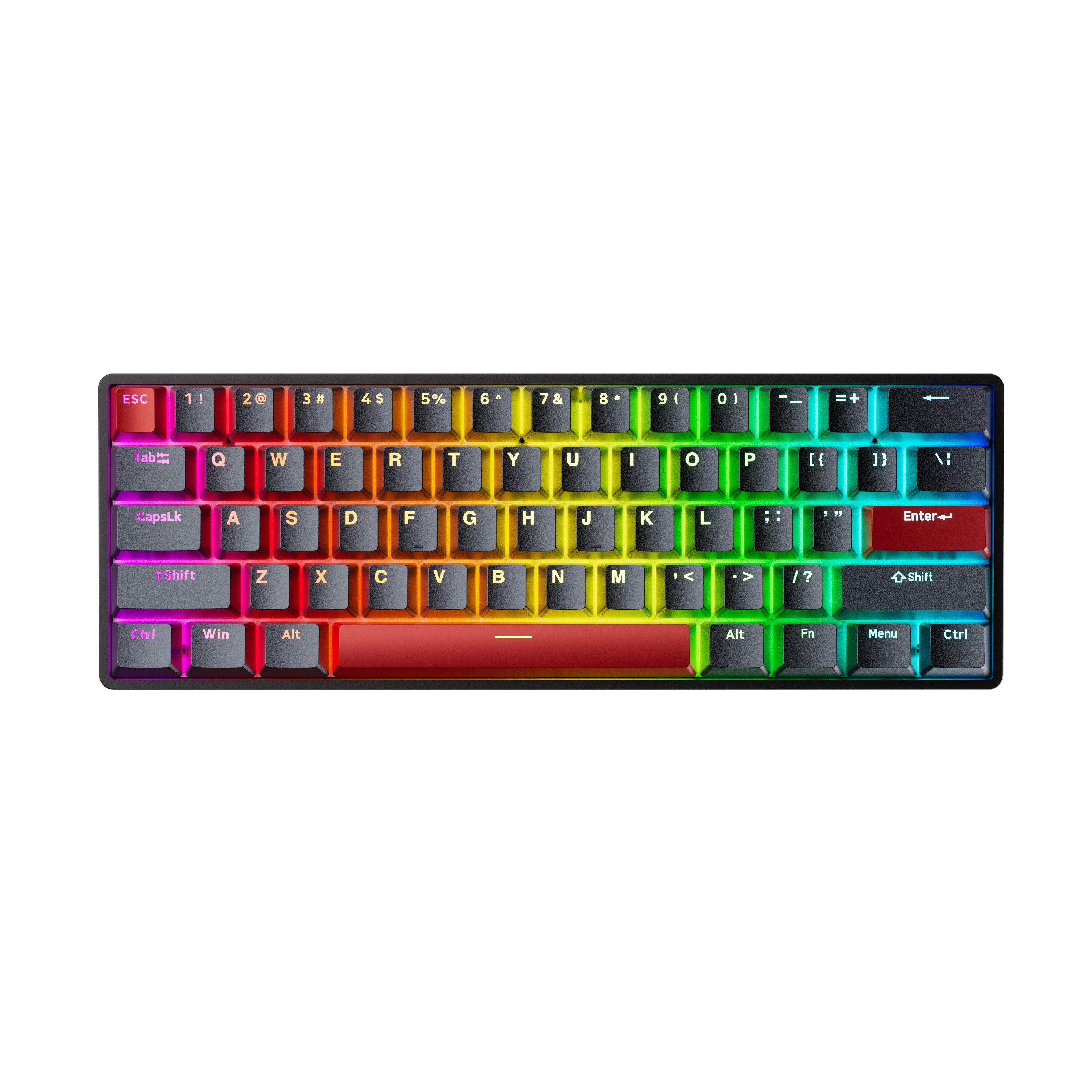 DrunkDeer G60 - Wired Actuation-Distance-Adjustable HE Magnetic Switch Gaming Keyboard