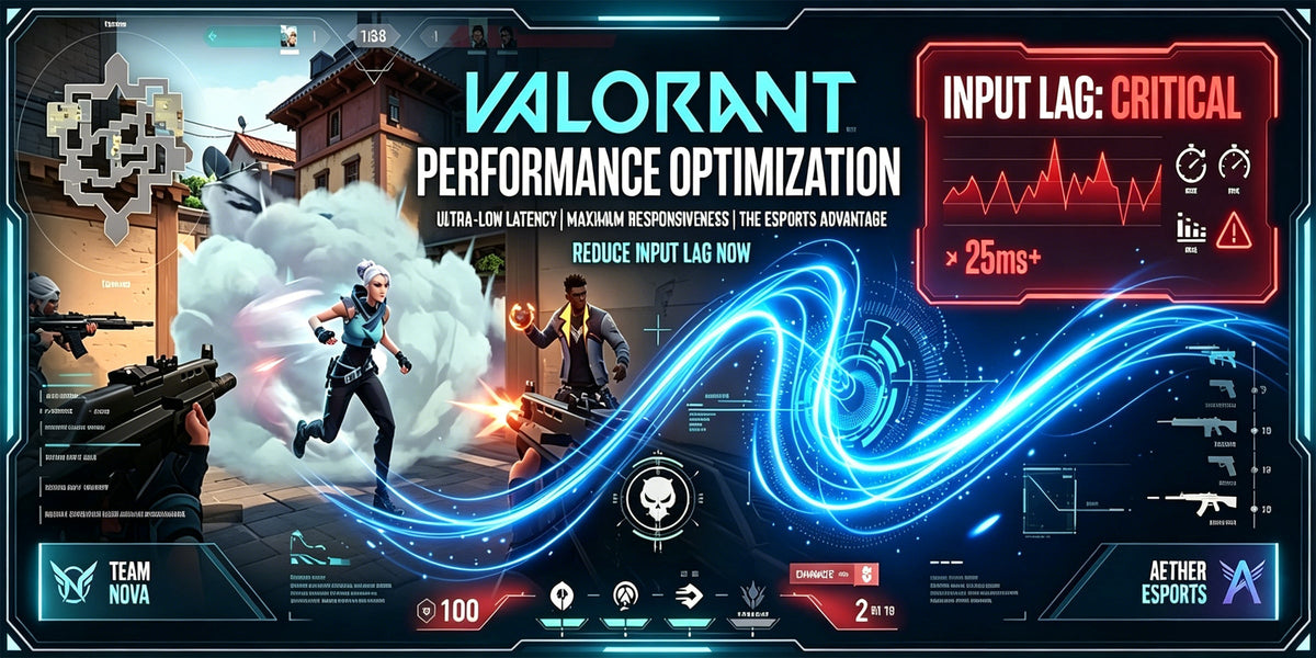 The Real Reason Your Keyboard Feels Delayed in Valorant