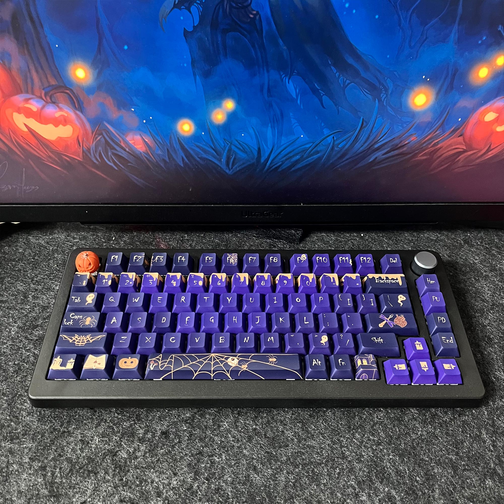 Halloween Themed Keycaps Limited Edition