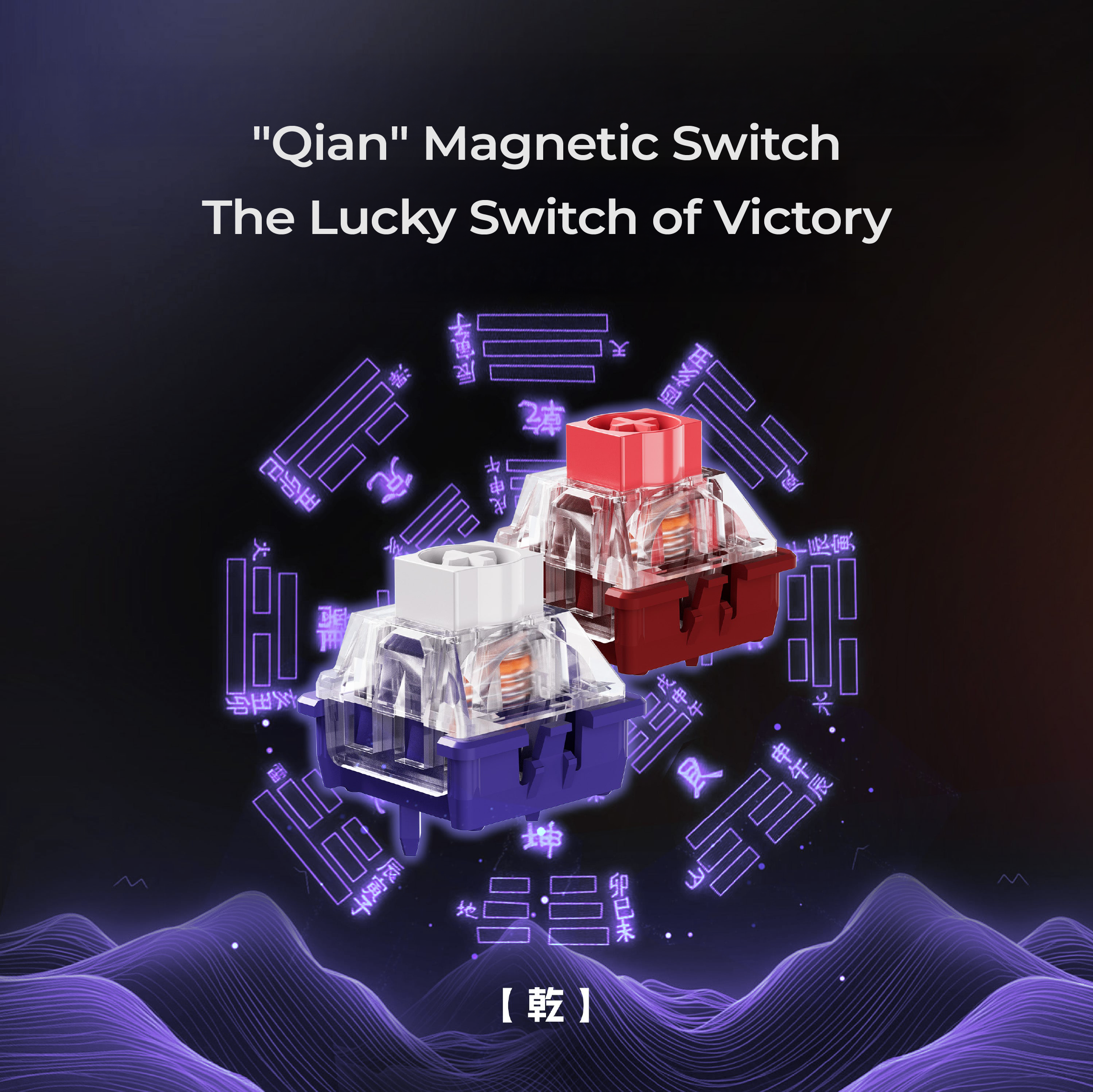 36/64/84 pcs Qian Magnetic Switch