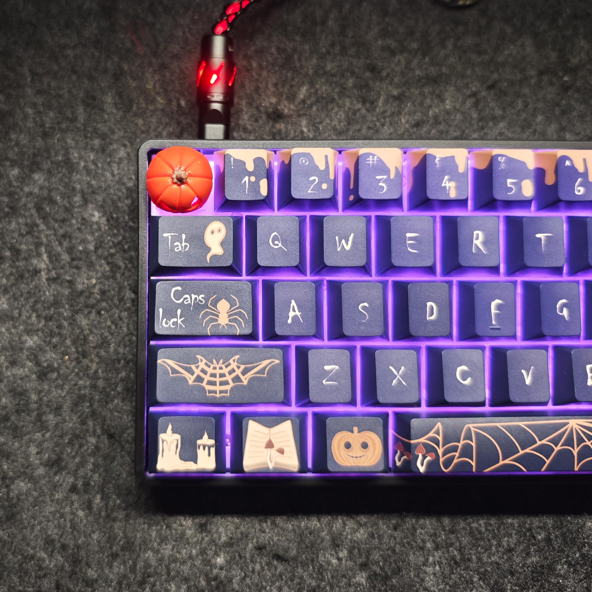 Halloween Themed Keycaps Limited Edition