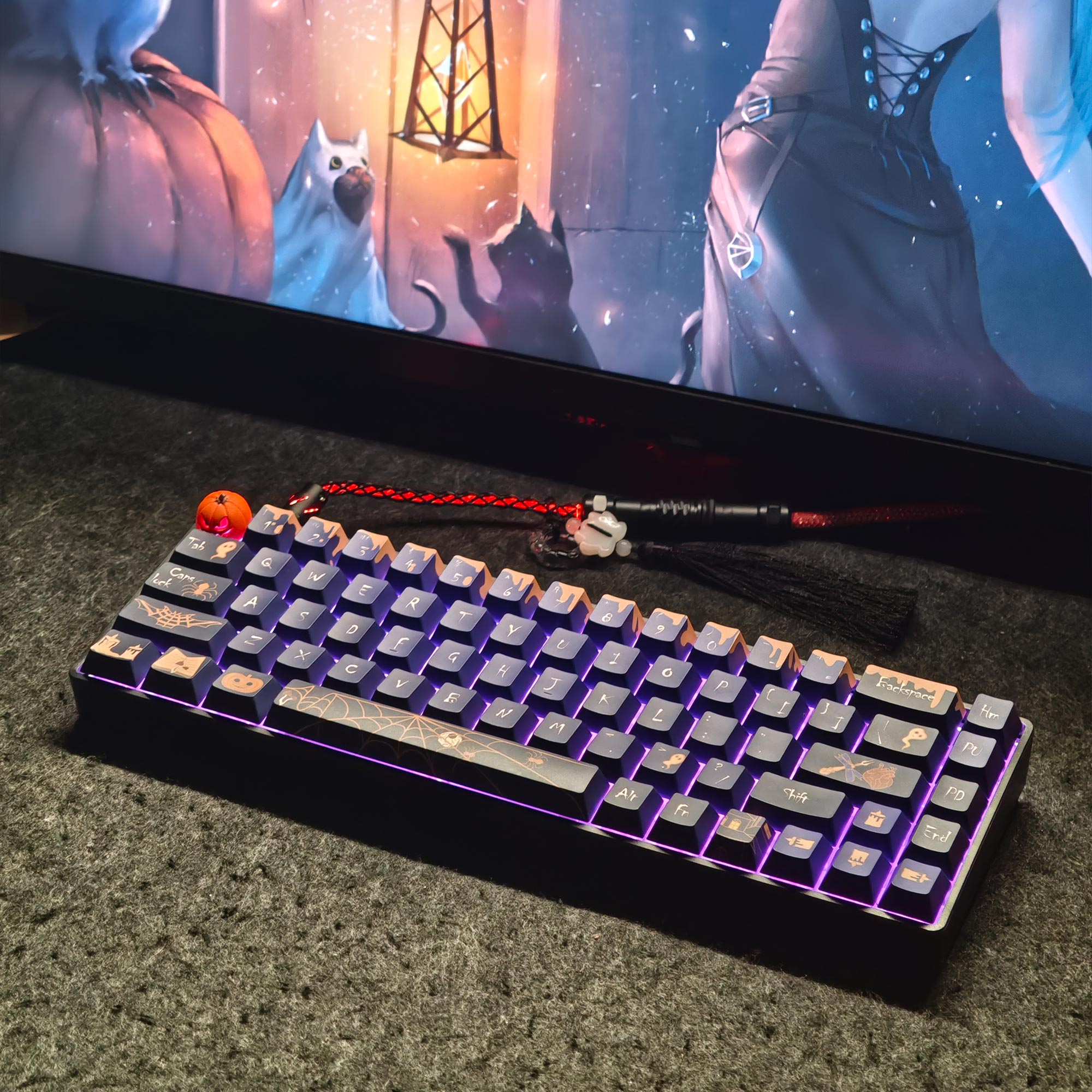 Halloween Themed Keycaps Limited Edition