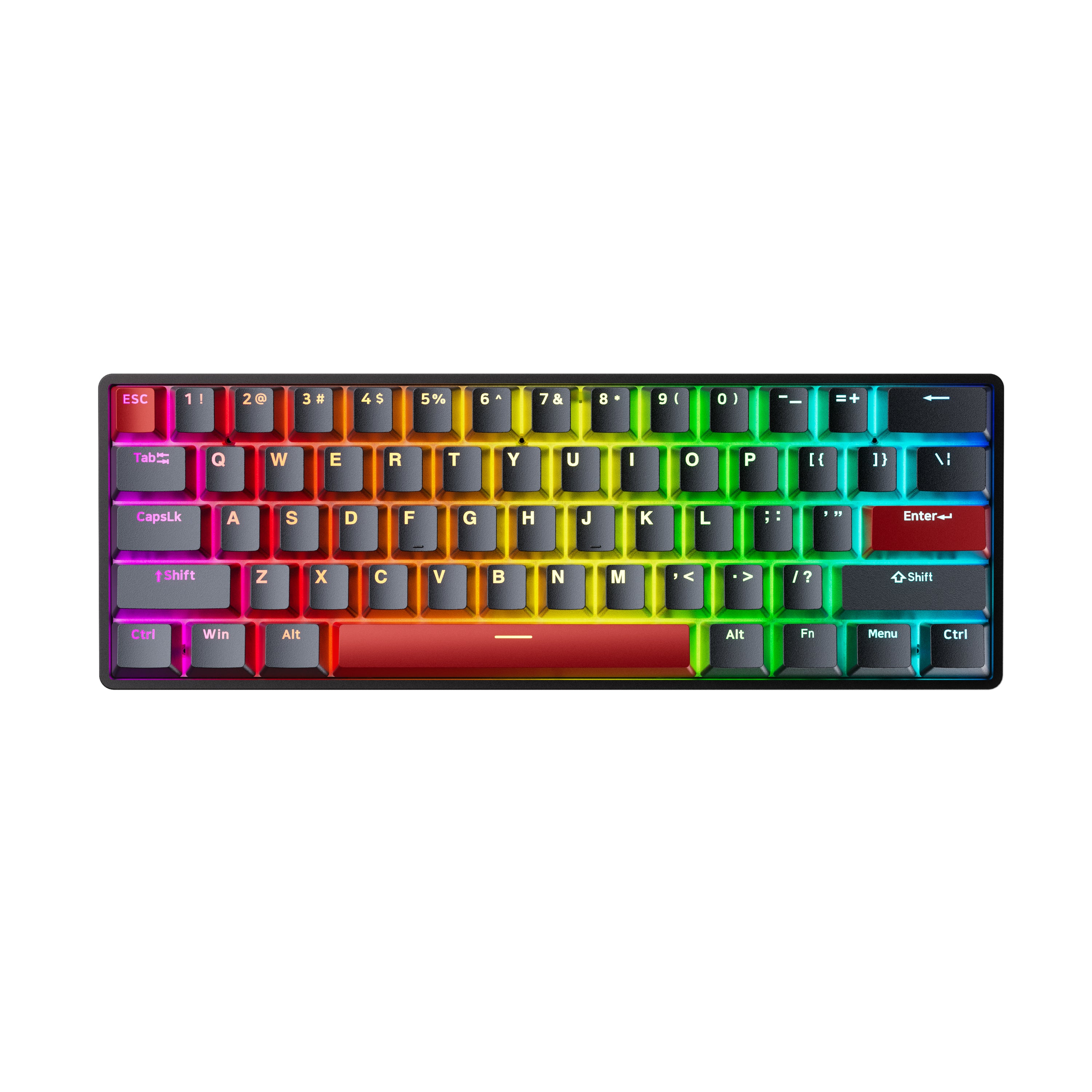 DrunkDeer G60 - Wired Actuation-Distance-Adjustable Magnetic Switch Gaming Keyboard