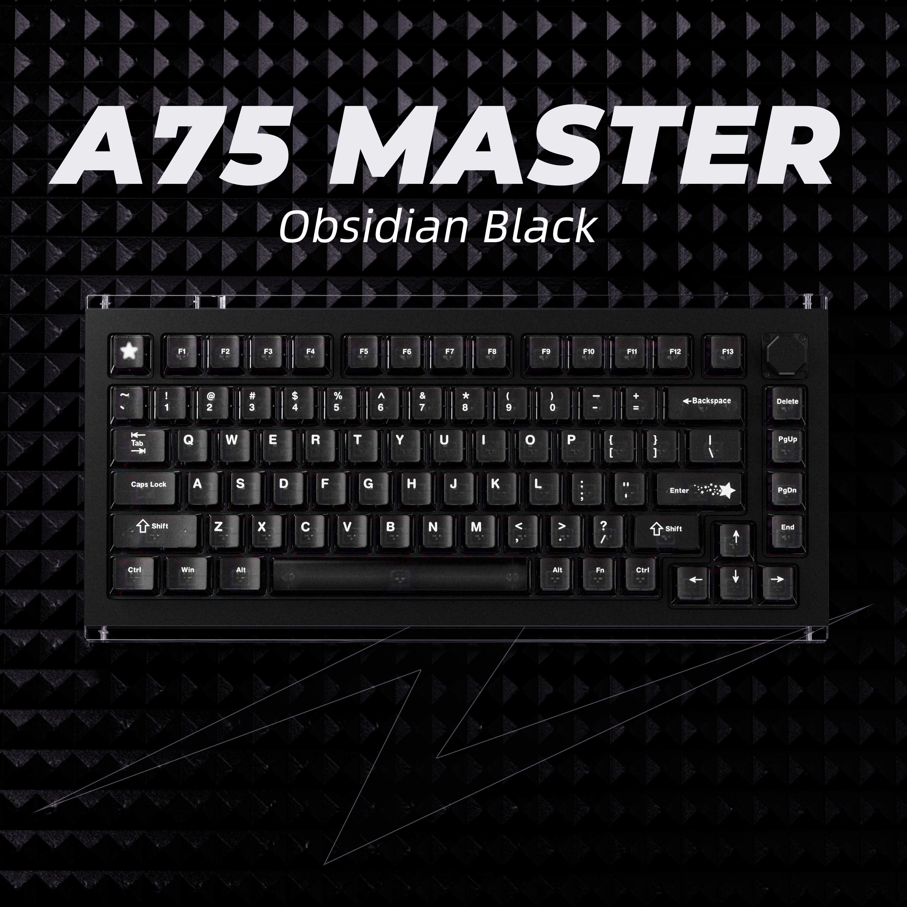 最新の激安 Master A75 DrunkDeer HE HE Keyboard-A Switch Magnetic キーボード