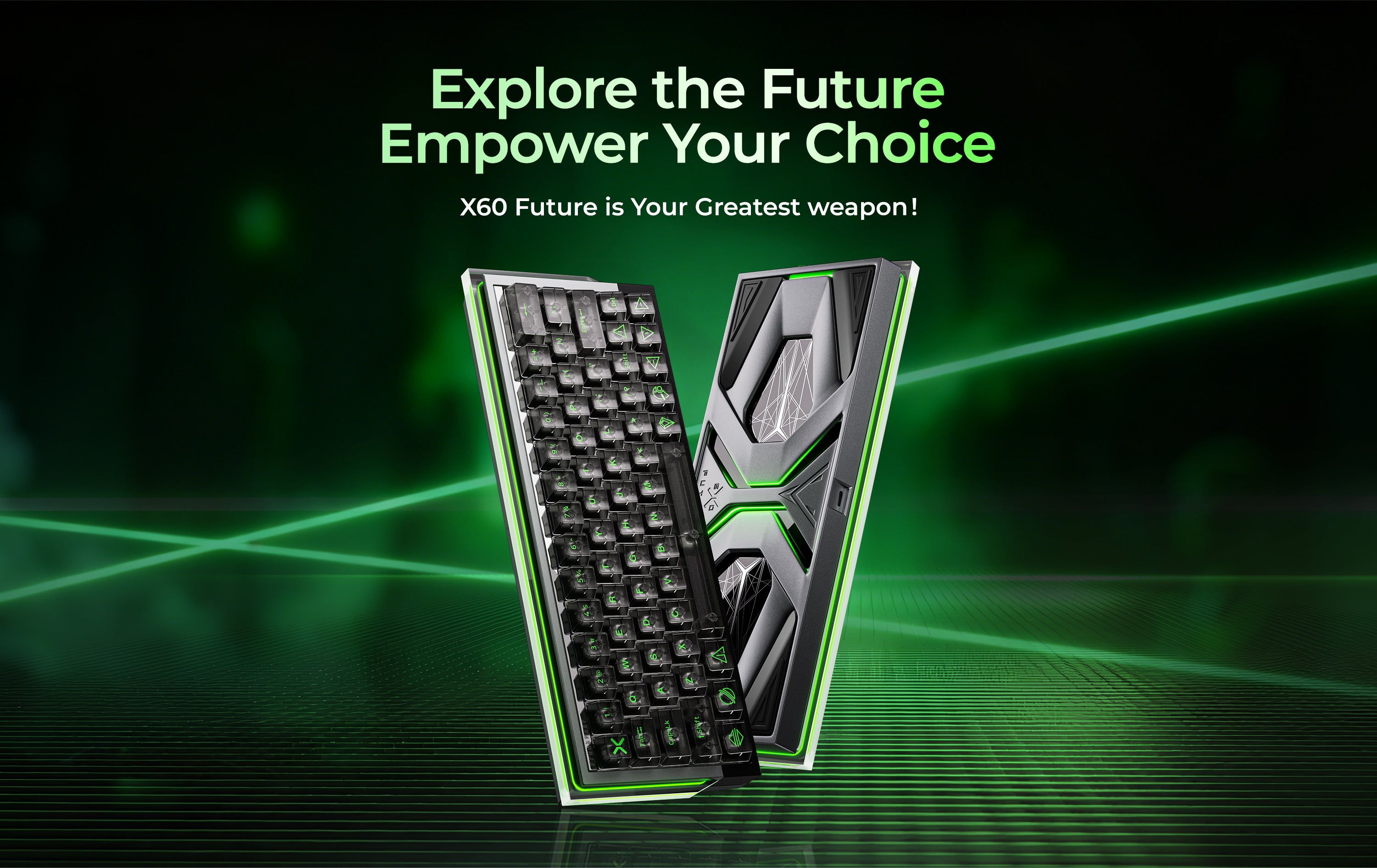 X60 Future HE Magnetic Switch Keyboard - Your Greatest Gaming Weapon