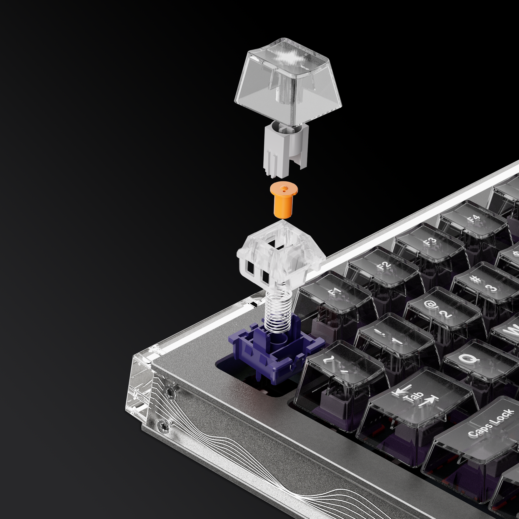 DrunkDeer A75 Magnetic Switch Keyboard ラピッドトリガー ゲーミング