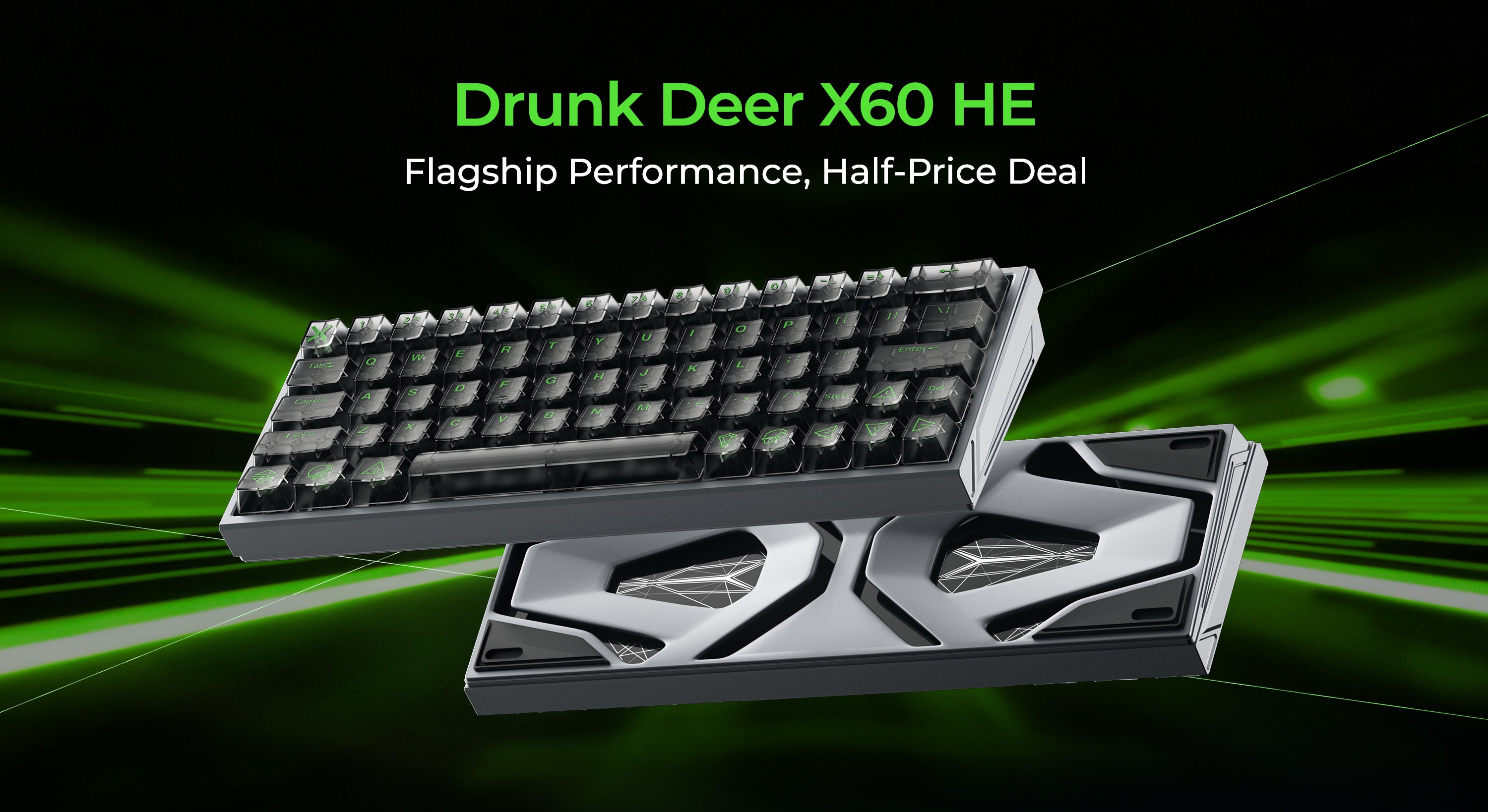 X60HE Magnetic Switch Keyboard - The best budget gaming gear